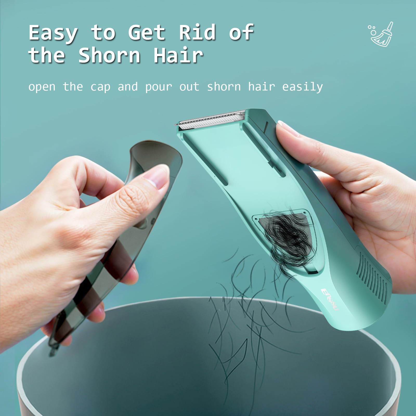 Zuxify USB rechargeable design offering up to 90 minutes of cordless trimming