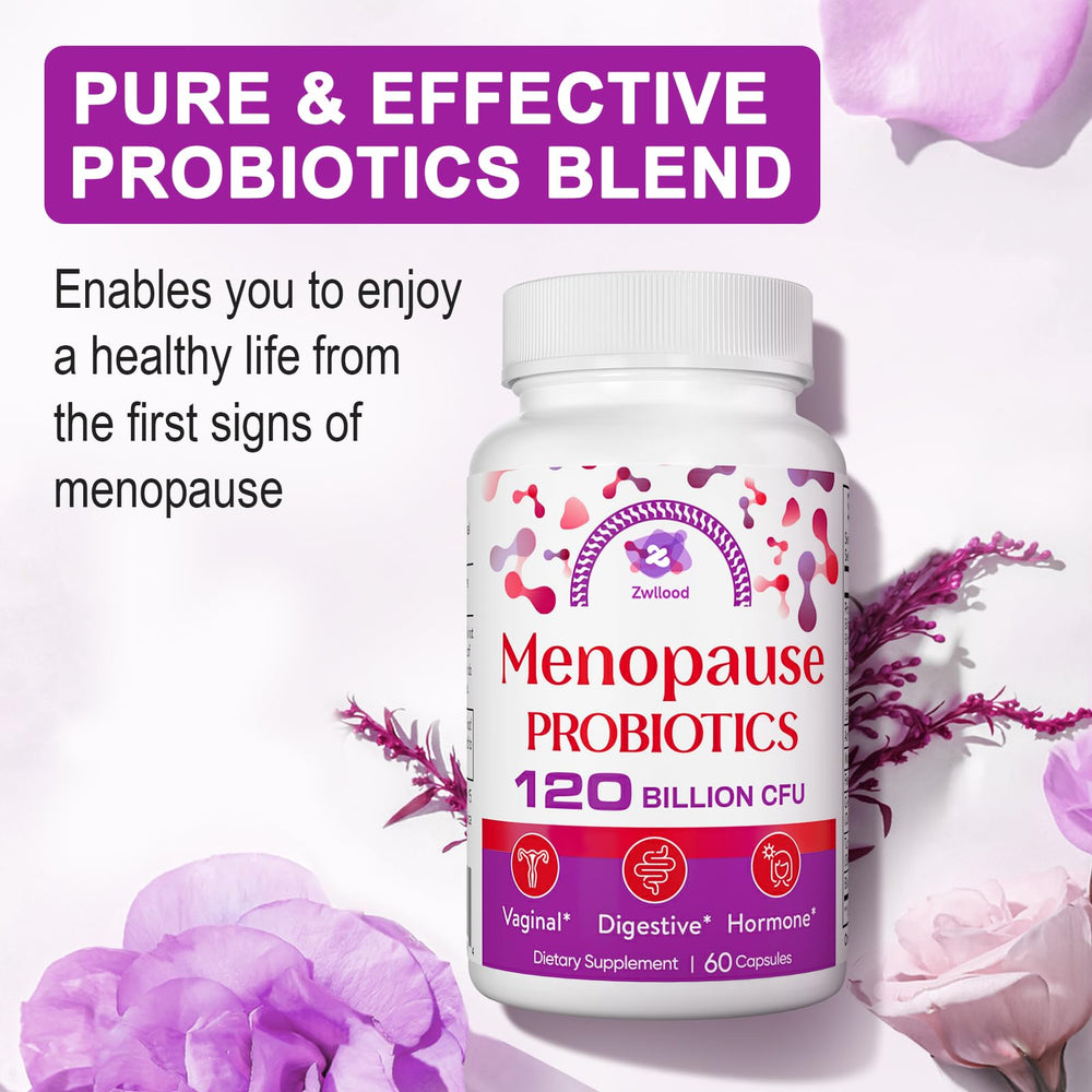 Zwllood Menopause Probiotics lifestyle-friendly capsules fit into daily routine