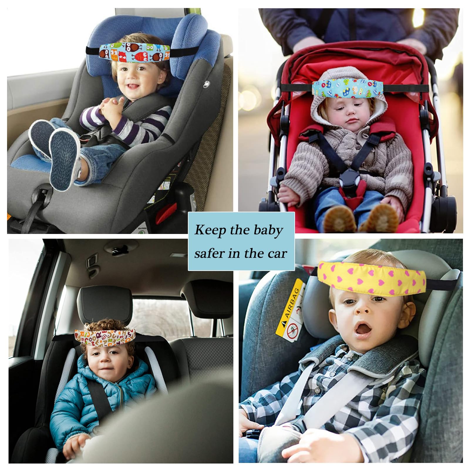 ZWZCYZ cute pattern keeps kids engaged on car rides.