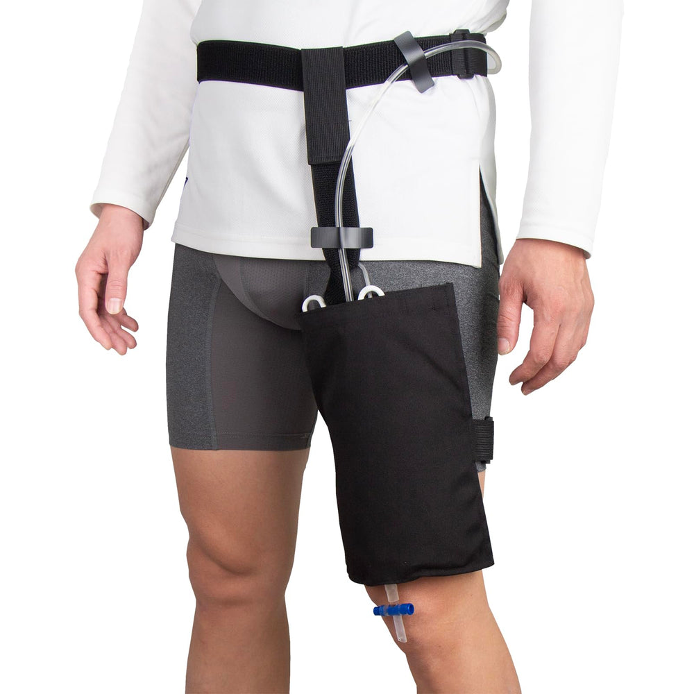 ZXMOBY washable reusable catheter bag holder for longevity.