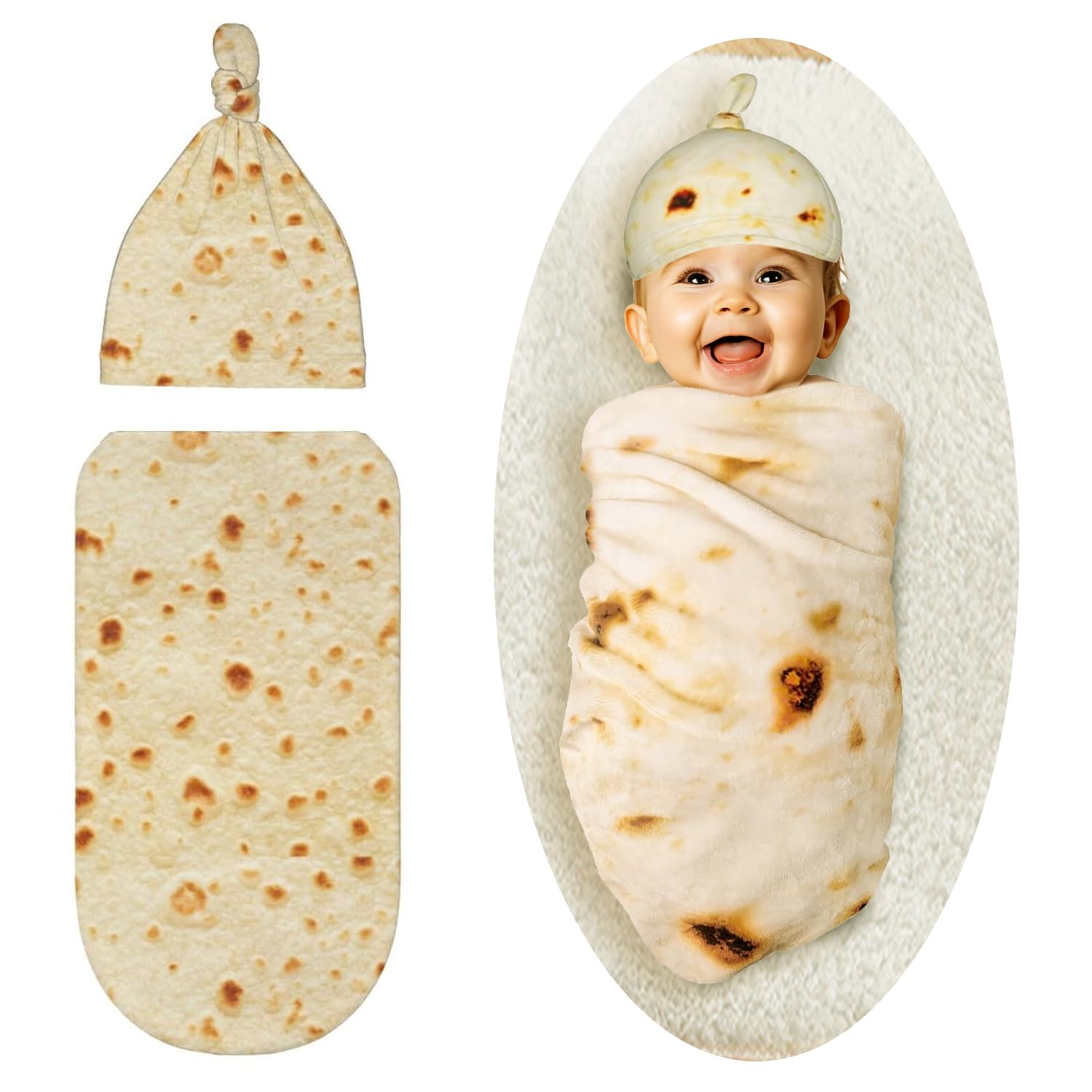 zxtrby baby burrito swaddle blanket fabric is soft and gentle for newborns