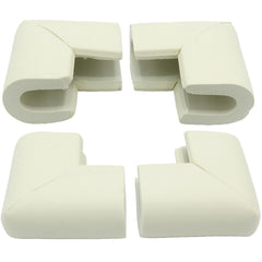 ZXUEZHENG white corner guard close-up showing soft NBR cushioning.