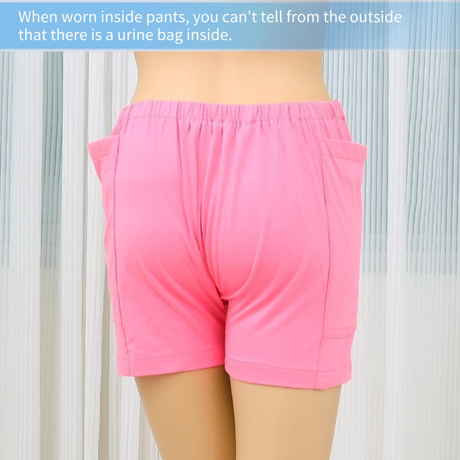 ZXYAHBKL catheter underwear with tube holder to prevent tugging.