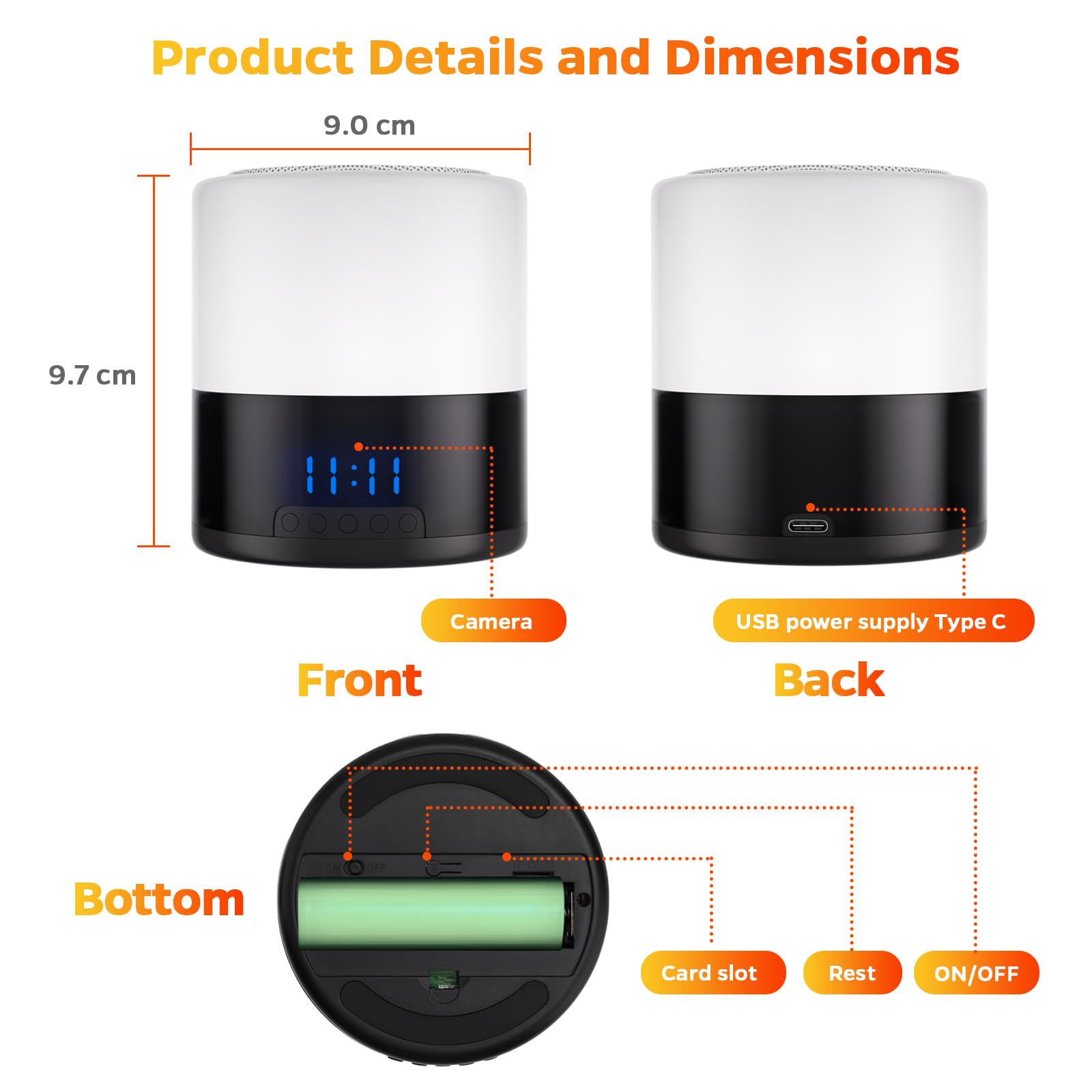 Zyee Syee quick setup via 2.4GHz Wi-Fi for simple installation.