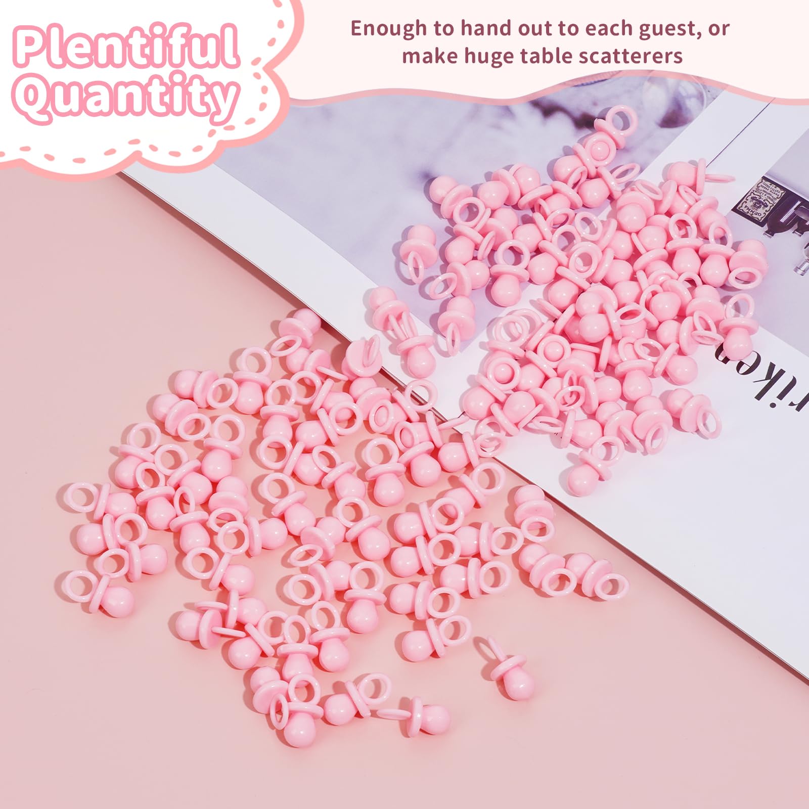 ZYFLSQ bulk pacifiers for affordable, reusable party decor and crafts