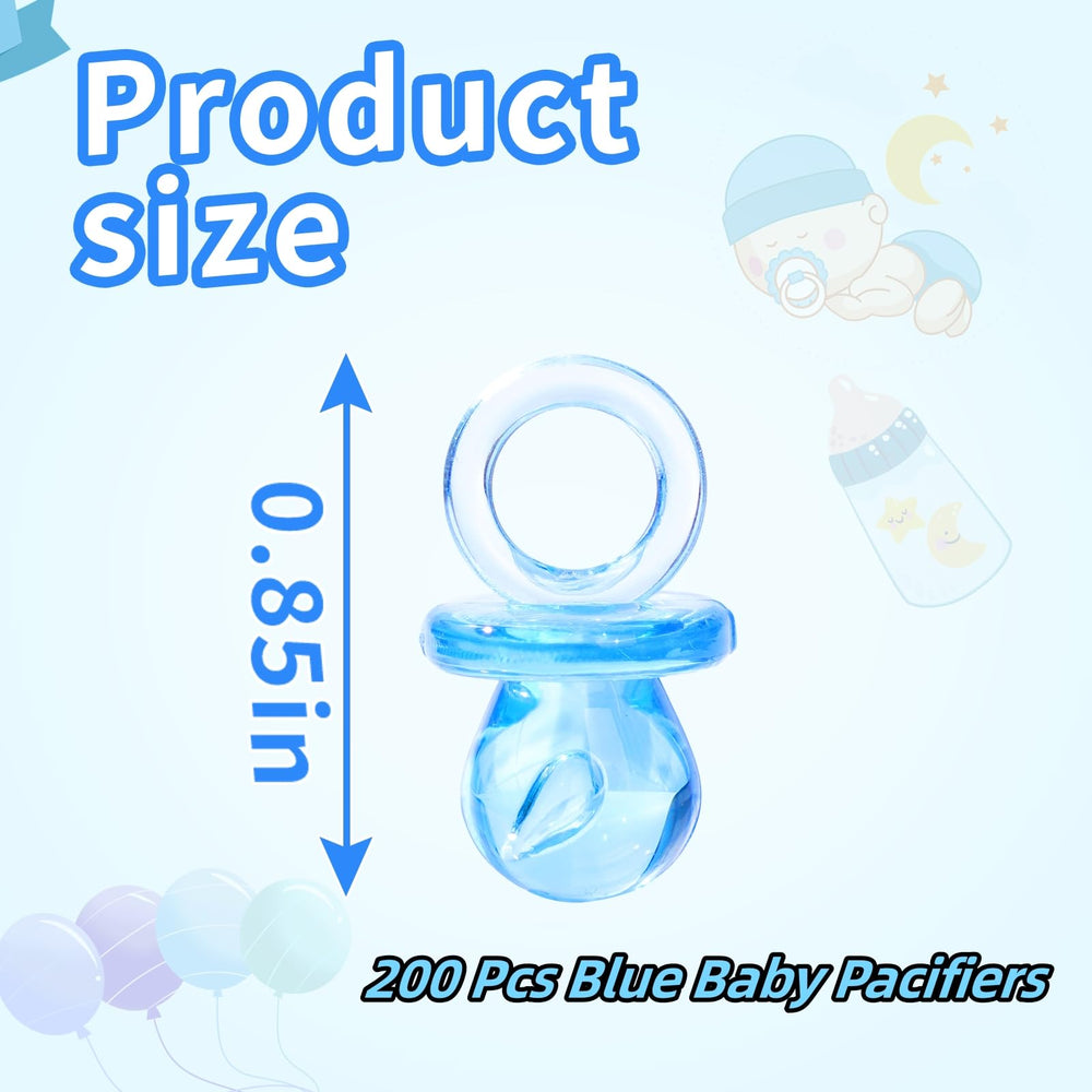 ZYFLSQ clear acrylic pacifier close-up showing smooth surface
