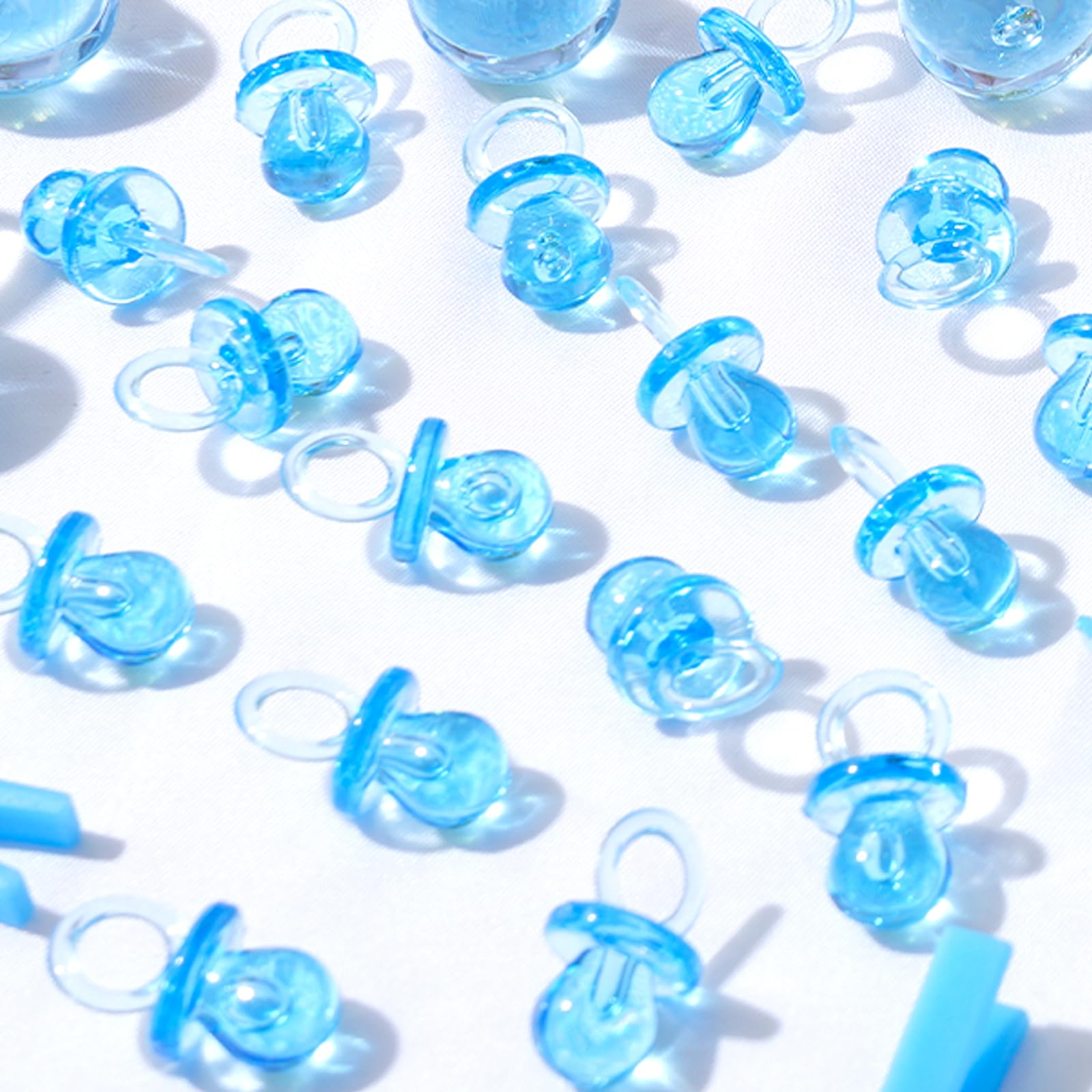 ZYFLSQ mini acrylic pacifier on necklace demonstration for DIY