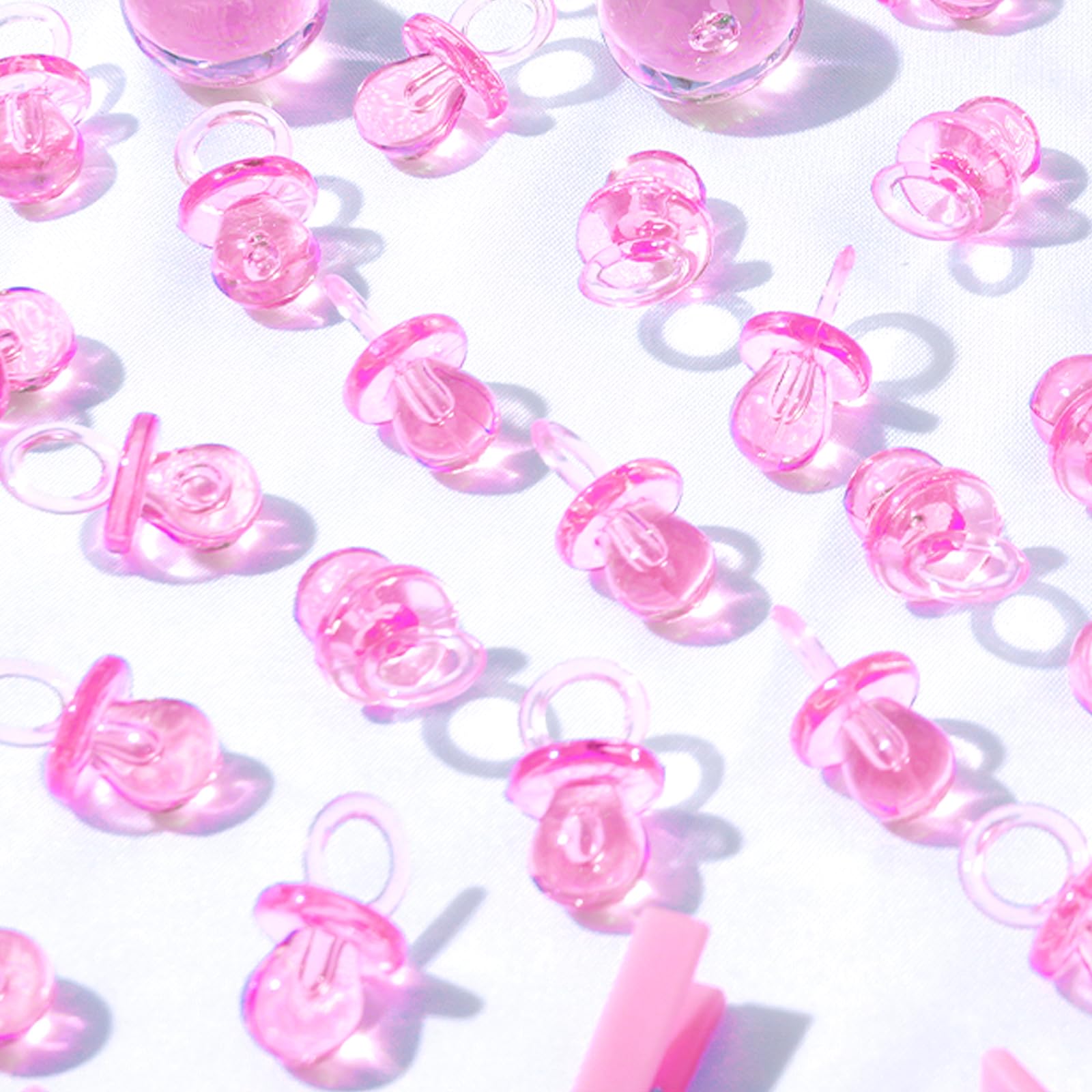ZYFLSQ pacifier pink accents any event
