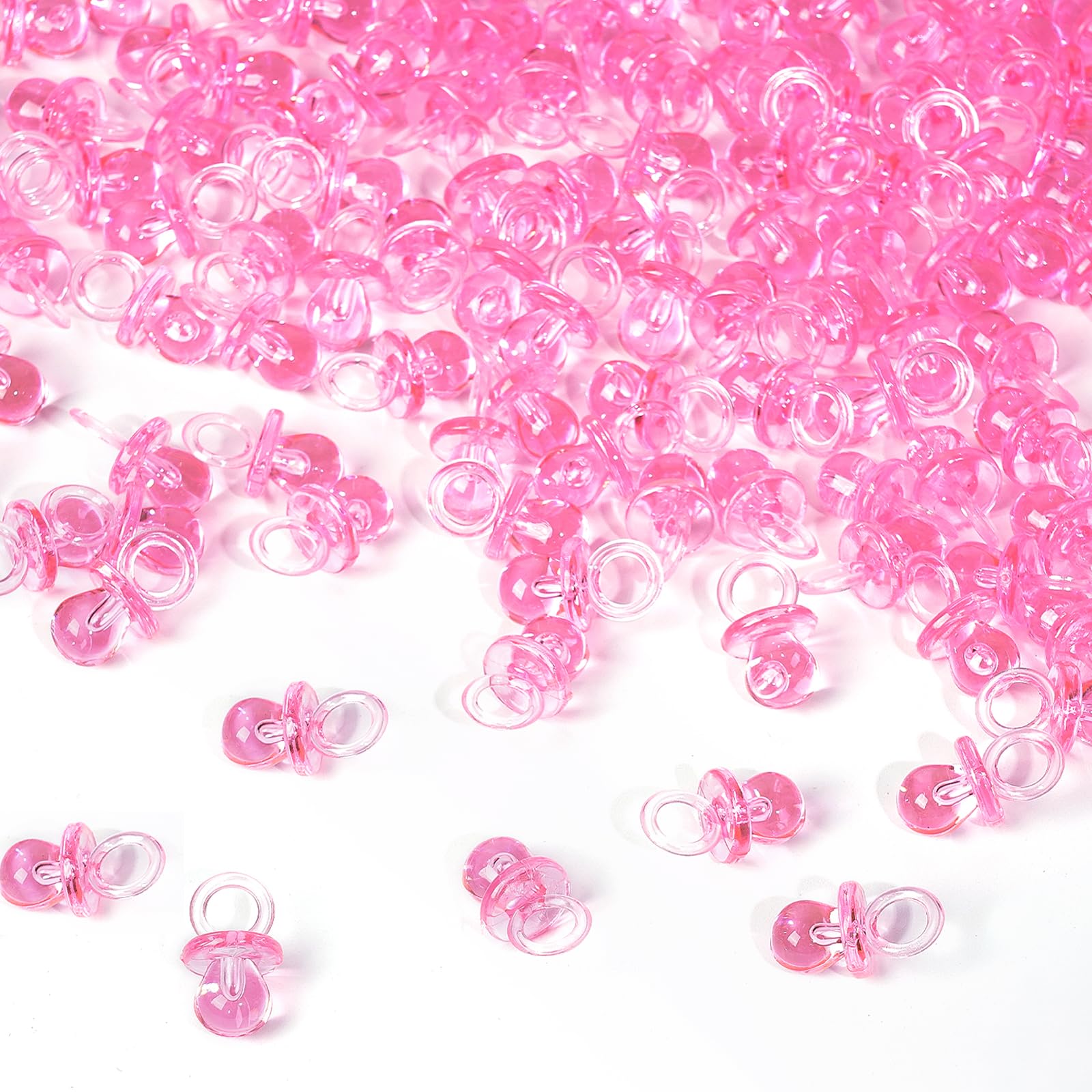 ZYFLSQ baby pacifier pink 0.86in ideal for DIY party decor