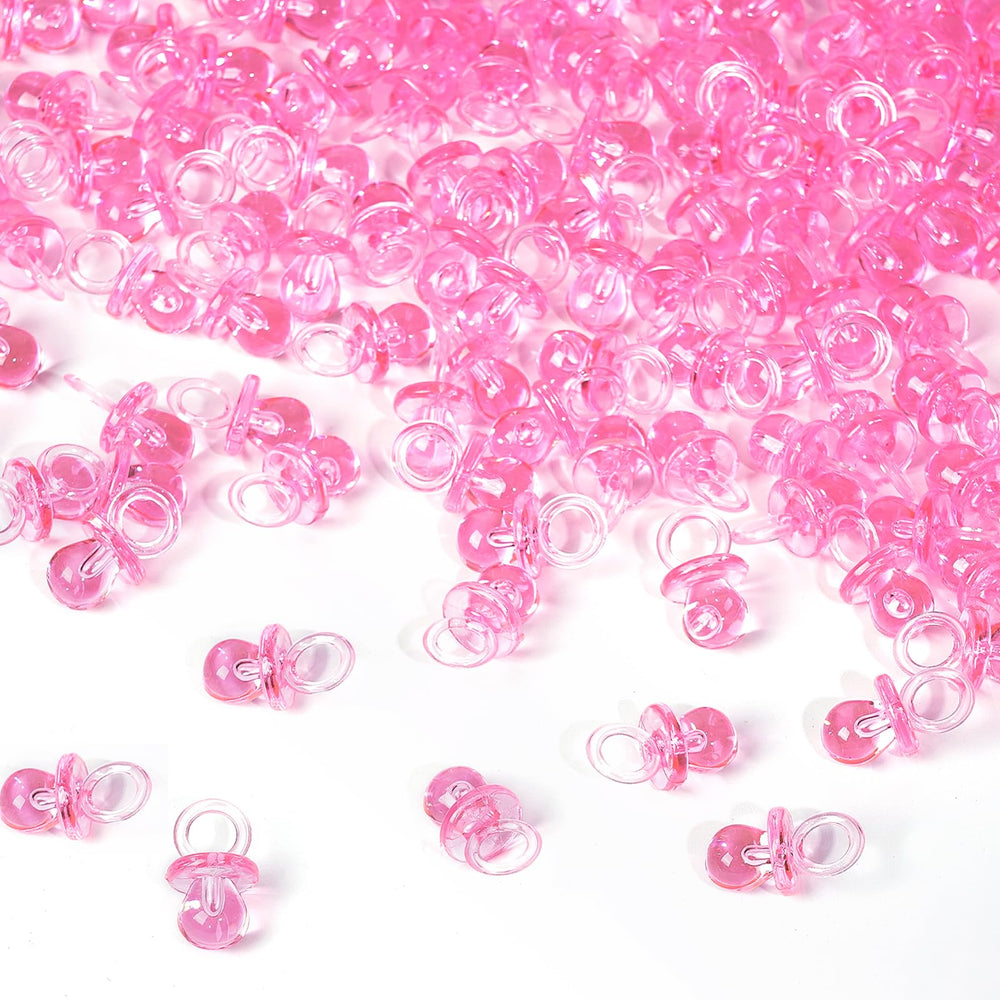 ZYFLSQ baby pacifier pink 0.86in ideal for DIY party decor