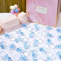 ZYFLSQ blue pacifier ideal for DIY flower decorations