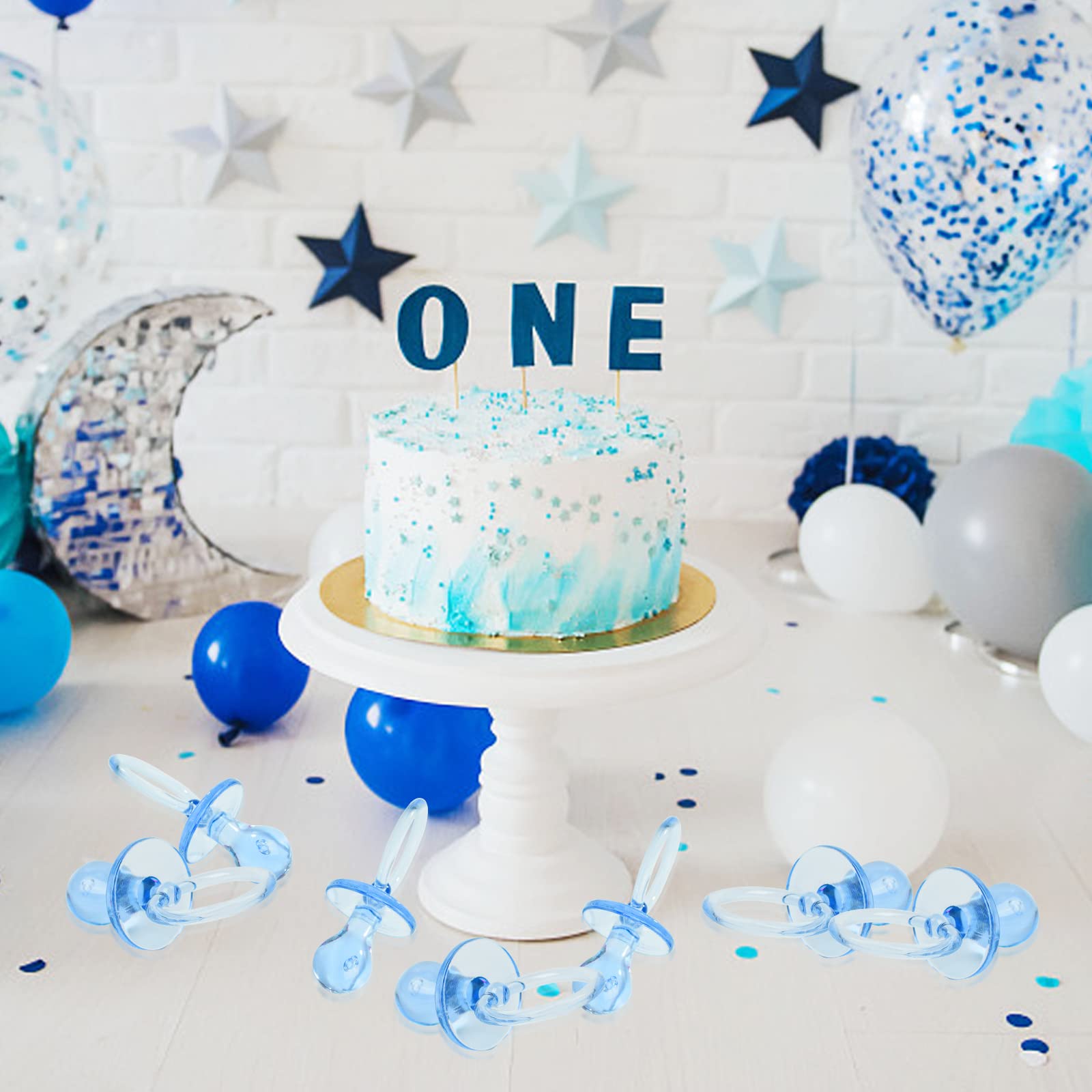 ZYFLSQ blue pacifier pack adds color to gift bags