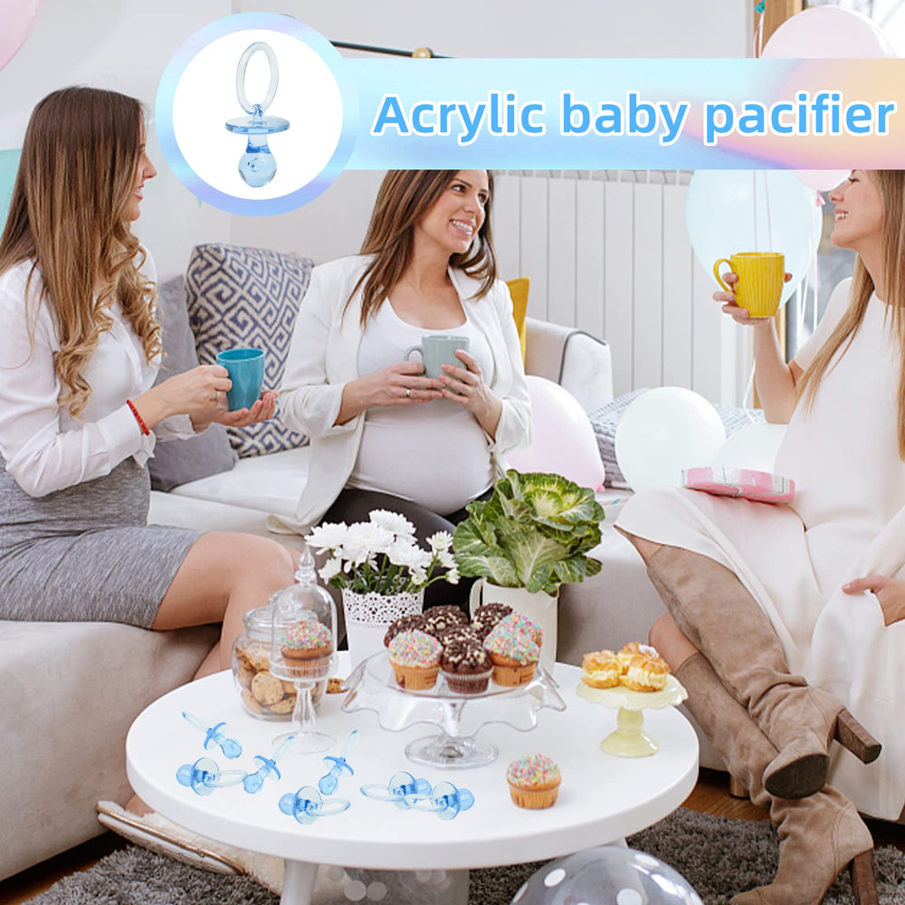 ZYFLSQ acrylic pacifier creates a warm party table cluster