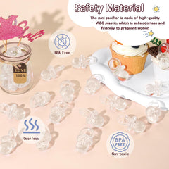 ZYFLSQ bulk pacifiers support large baby shower games and generous party favors.