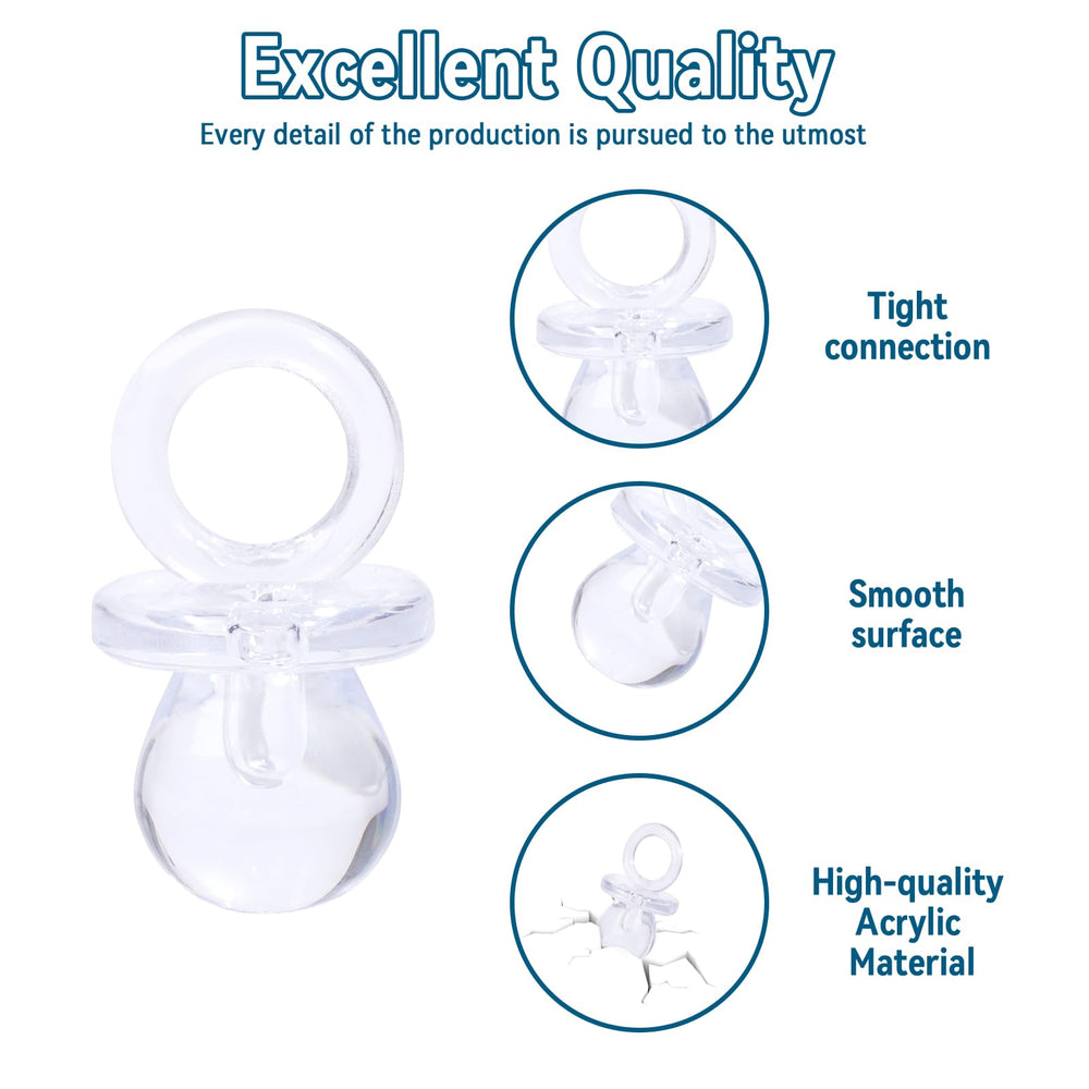 ZYFLSQ pacifier bracelet decor option for events