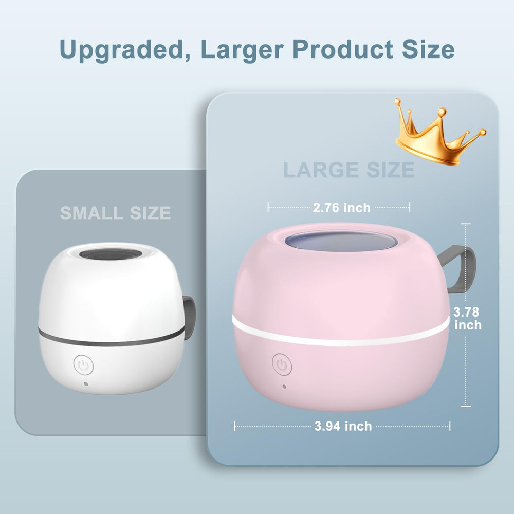 Zyntieu portable pacifier sanitizer compact size ready for a diaper bag