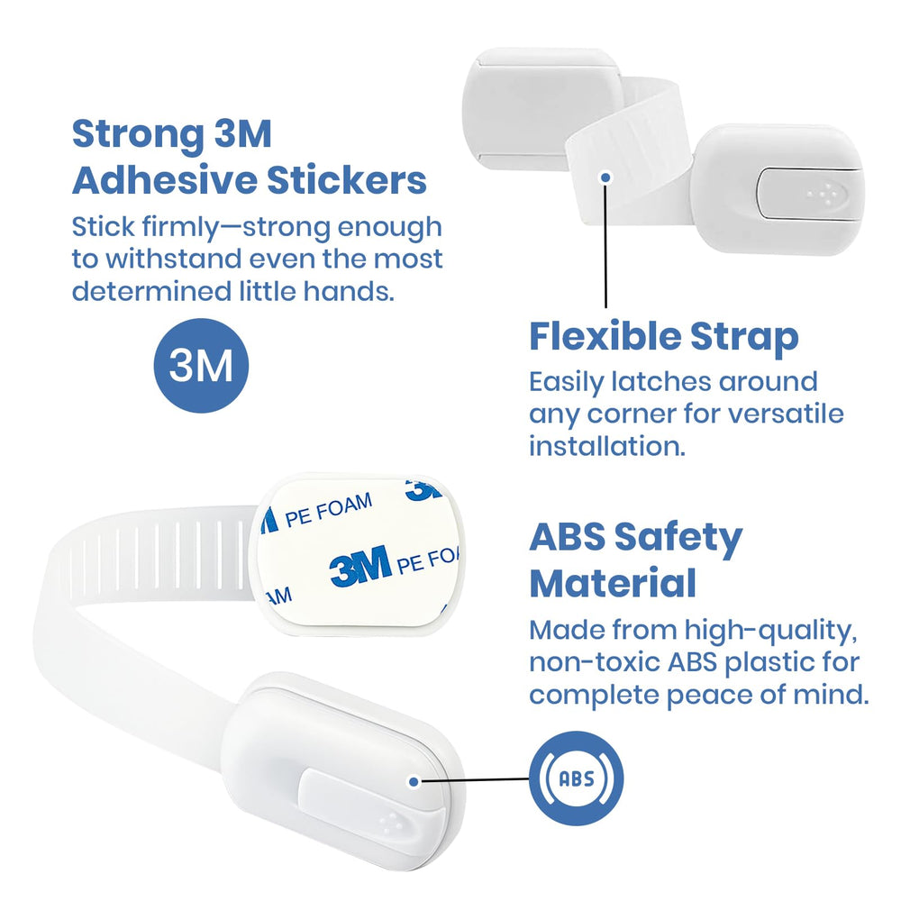 ZypplyPro no-drill 3M adhesive tape enables easy, damage-free installation.