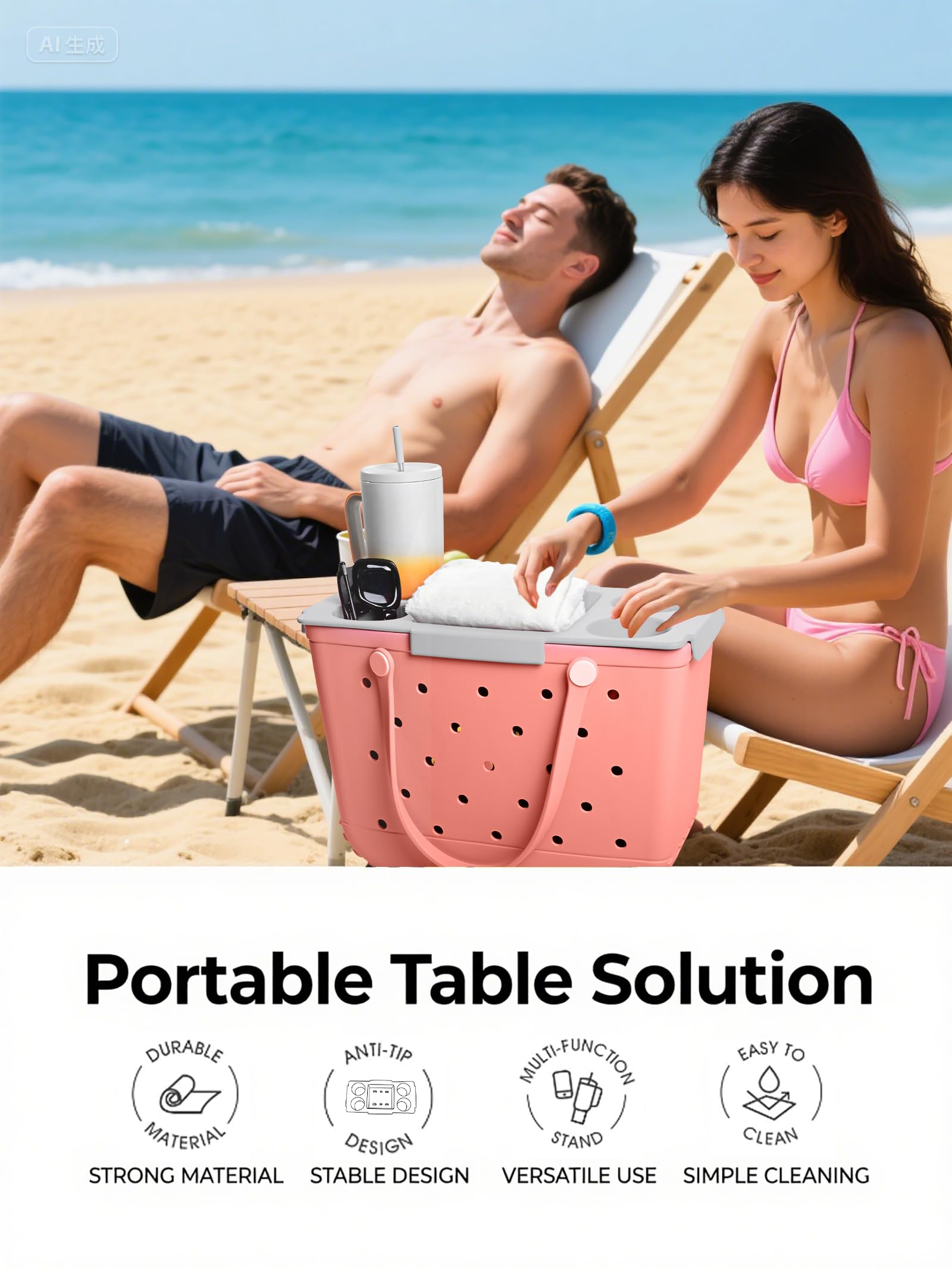 ZYTONGMAO Tray installs quickly on Large Bogg Bag for secure use.