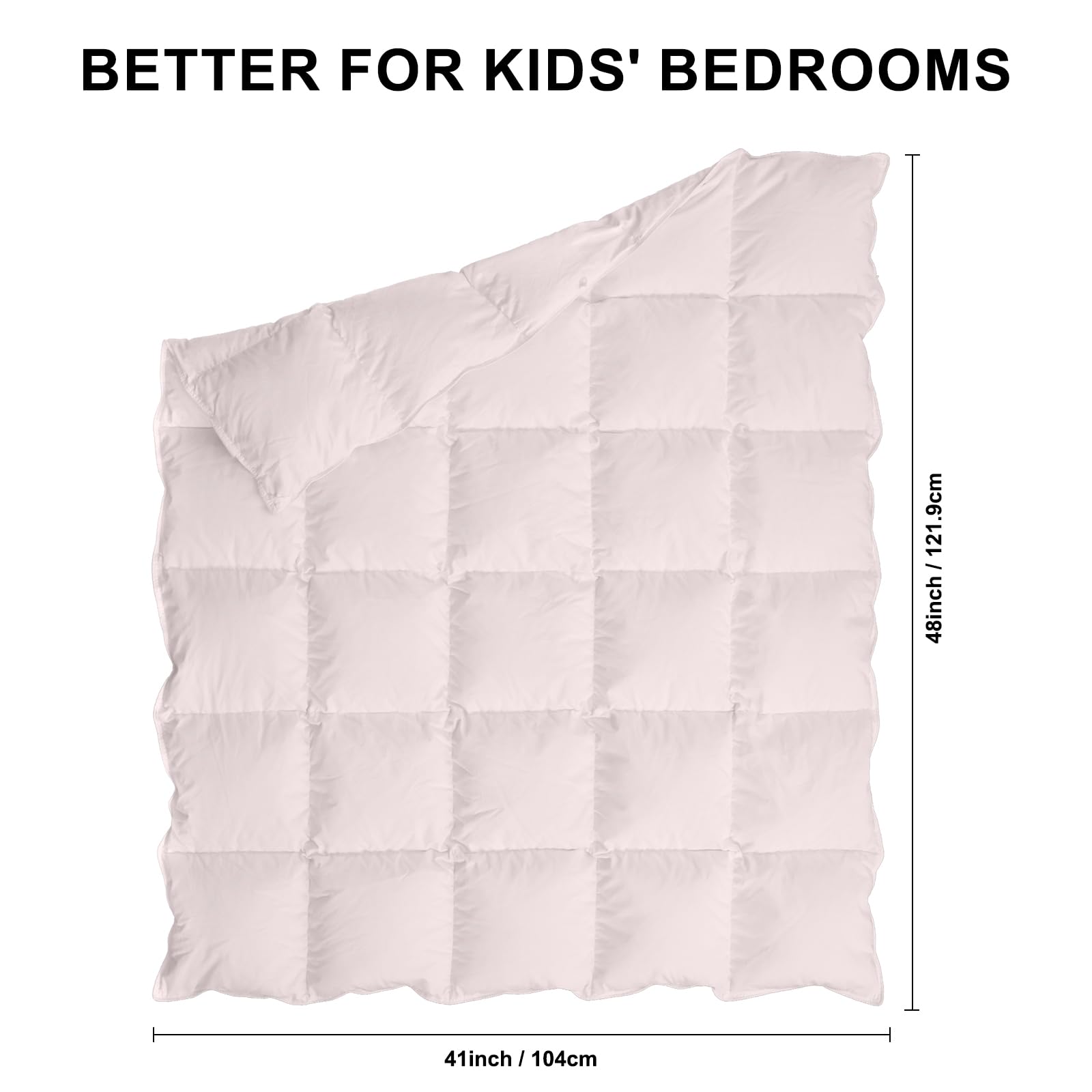 zzlamb toddler comforter machine washable for easy care