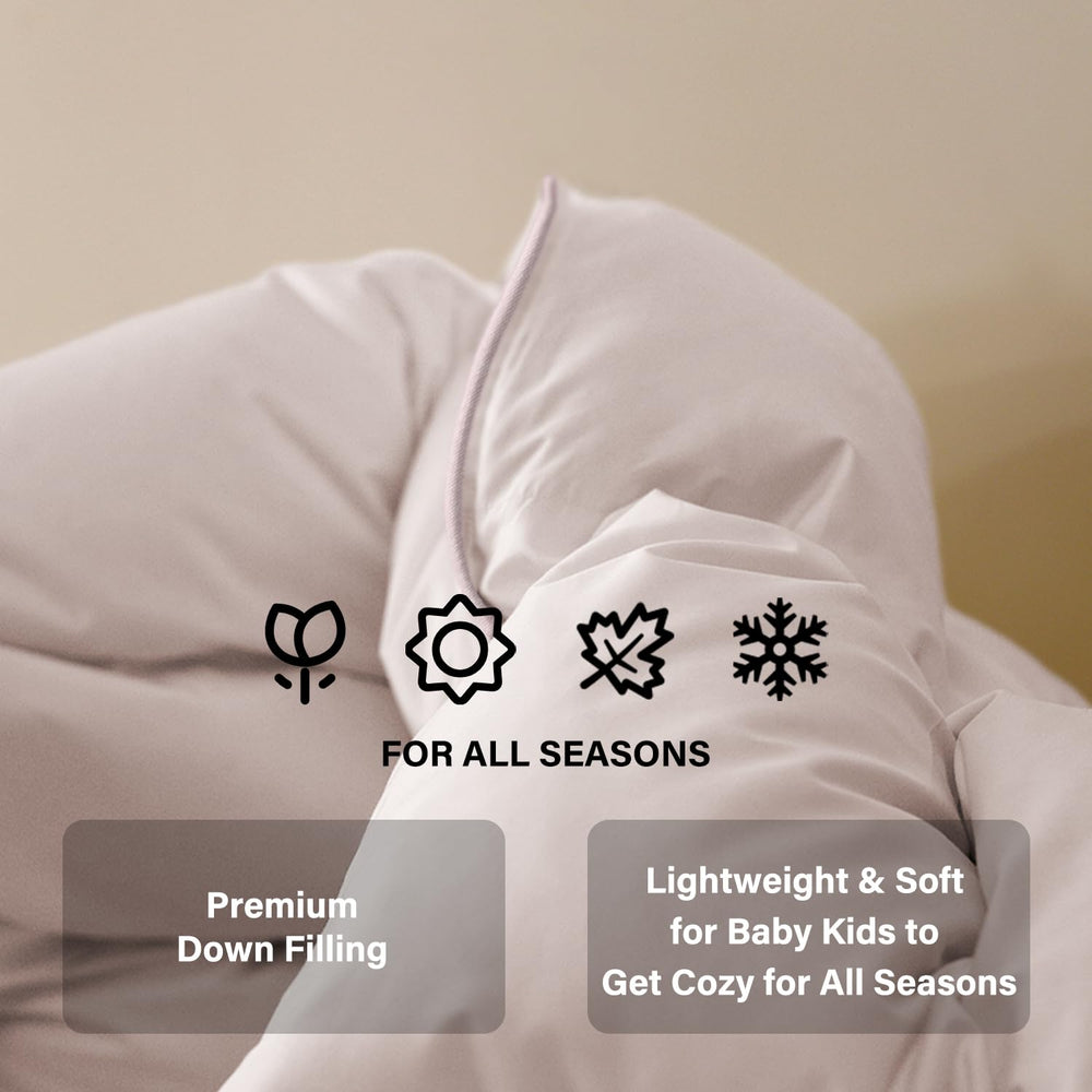 zzlamb toddler comforter moisture-repellent fabric dries quickly for cozy nights