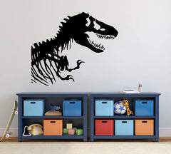 ZzMY T-Rex wall sticker for kids room creates bold dinosaur decor that's easy to remove.
