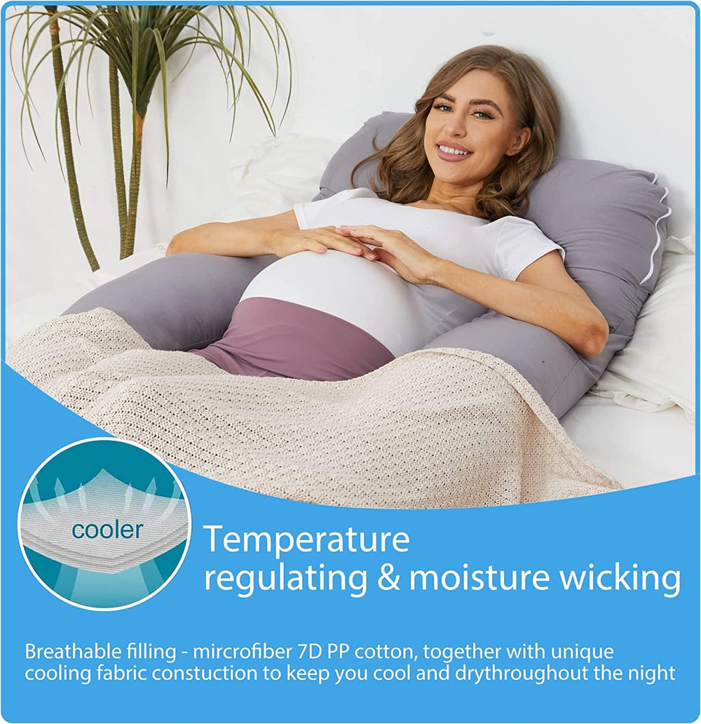 ZZZhen back support feature helps align spine during side sleeping.